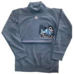 Boys High Neck Full Sleeve Printed T-Shirt – GREY