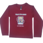 Full Sleeve Graphic T-shirt -Watch and See print - Image 2