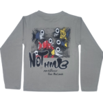 Full sleeves grey t-shirt ,nothing print - Image 2