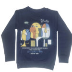 Full sleeves looper T-shirts (Front and Back) - Image 2